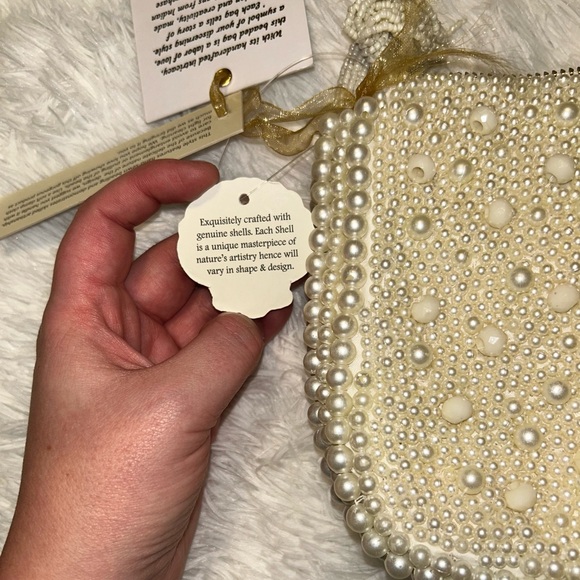 💕Flash Sale💕 Elegant Pearl Beaded Clutch - Picture 10 of 10